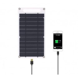 Placa Solar Panel Monocristalino 10w Puerto USB